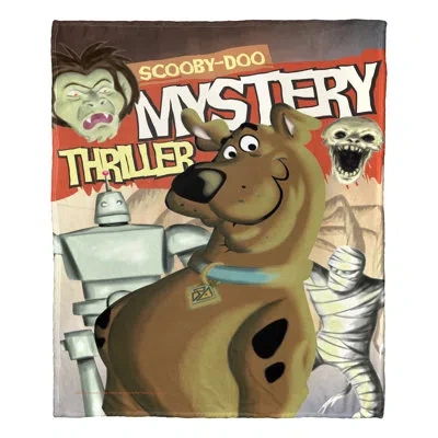 Northwest Warner Bros. Scooby Doo Mystery Thriller Comic Throw In Multi