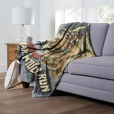 Northwest Warner Bros. Scooby Doo Tarantula Run Throw In Multi