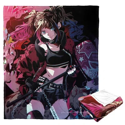 Northwest Wb Dc Anime Harley Silk Touch Throw In Multi