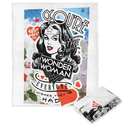 Northwest Wb Dc Everyone Wishes Silk Touch Throw In Multi
