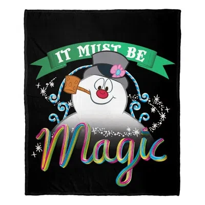 Northwest Wb / Frosty The Snowman It Must Be Magic Silk Touch Throw In White