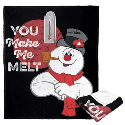 Northwest Wb / Frosty The Snowman You Make Me Melt Silk Touch Throw In White