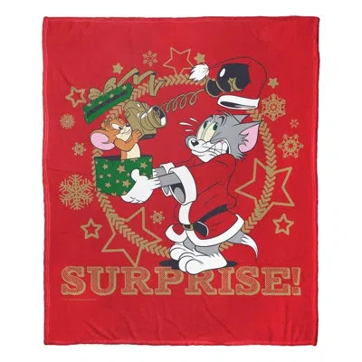 Northwest Wb Tom And Jerry Surprise Throw In Multi