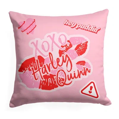 Northwest Wb/dc Love Harley Printed Throw Pillow In Multi