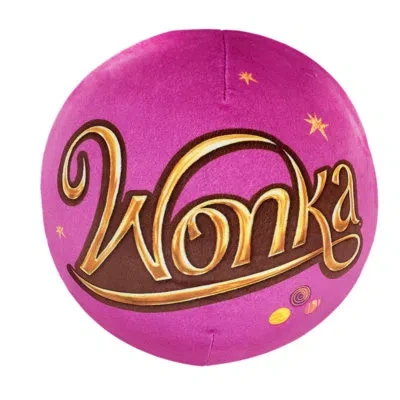 Northwest Willy Wonka Mov Wonka Logo Travel Cloud Pillow In Multi