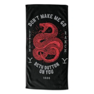 Northwest Yellowstone Beth Dutton Beach Towel