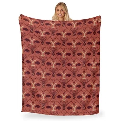 Northwest Yellowstone Ranch Holiday Silk Touch Throw