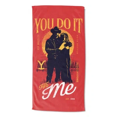 Northwest Yellowstone You Do It For Me Beach Towel