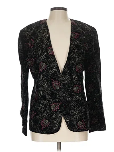 Pre-owned Norton Mcnaughton Blazer Jacket In Black