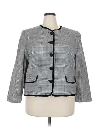 Pre-owned Norton Mcnaughton Blazer Jacket In Gray