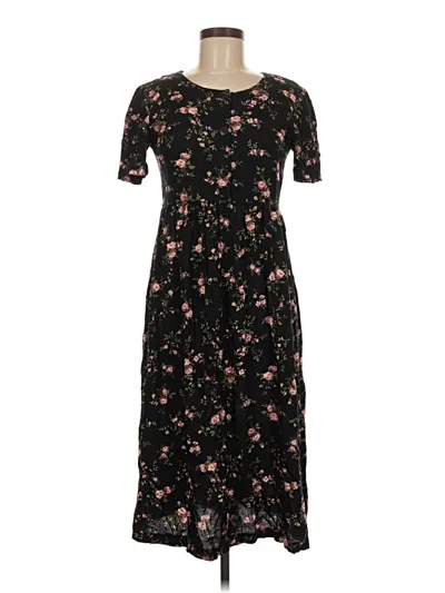 Pre-owned Norton Mcnaughton Casual Dress In Black