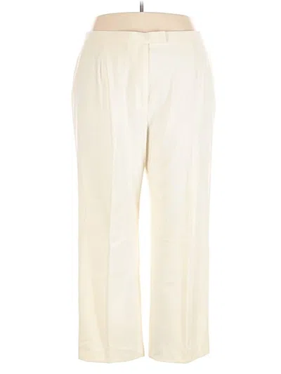 Pre-owned Norton Mcnaughton Casual Pants In White