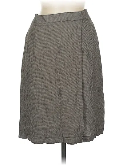 Pre-owned Norton Mcnaughton Casual Skirt In Gray