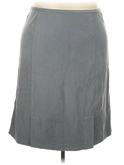 Pre-owned Norton Mcnaughton Casual Skirt In Gray