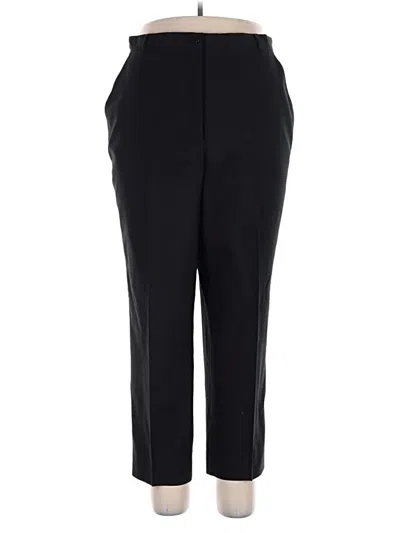 Pre-owned Norton Mcnaughton Dress Pants In Black