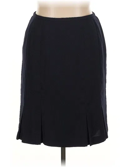 Pre-owned Norton Mcnaughton Formal Skirt In Black