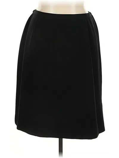 Pre-owned Norton Mcnaughton Formal Skirt In Black
