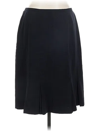 Pre-owned Norton Mcnaughton Formal Skirt In Black