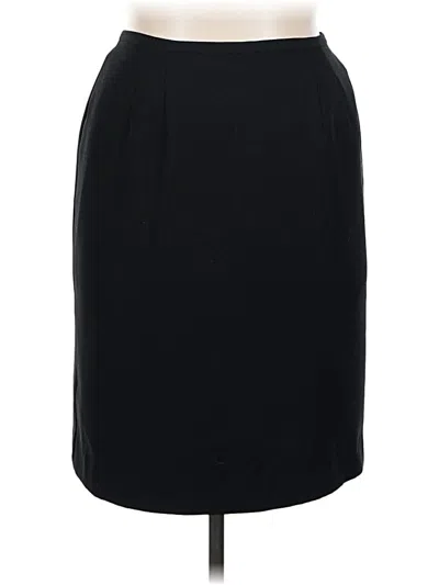 Pre-owned Norton Mcnaughton Formal Skirt In Black