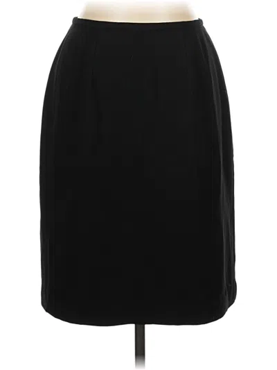 Pre-owned Norton Mcnaughton Formal Skirt In Black