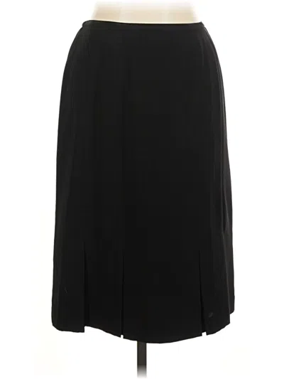 Pre-owned Norton Mcnaughton Formal Skirt In Black