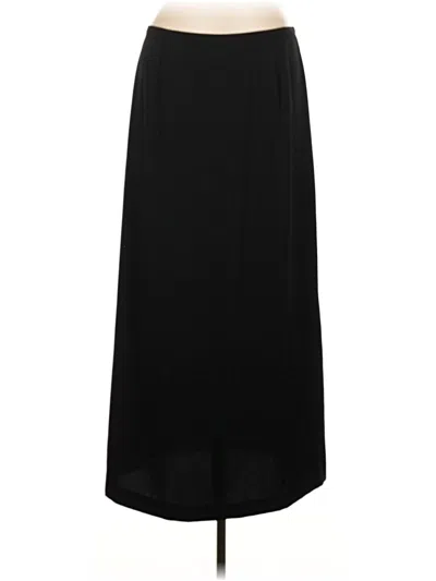 Pre-owned Norton Mcnaughton Formal Skirt In Black