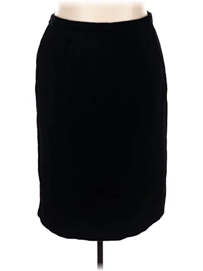 Pre-owned Norton Mcnaughton Formal Skirt In Black