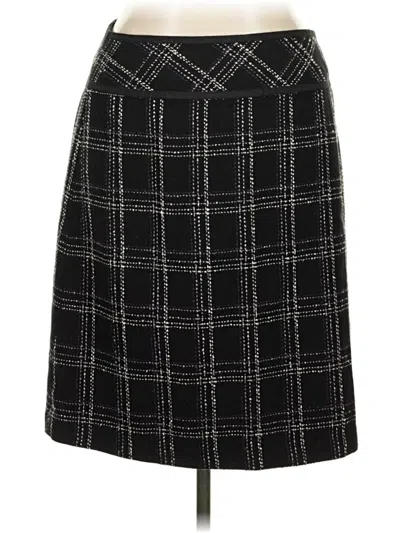 Pre-owned Norton Mcnaughton Formal Skirt In Black