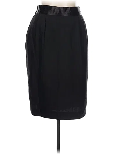 Pre-owned Norton Mcnaughton Formal Skirt In Black