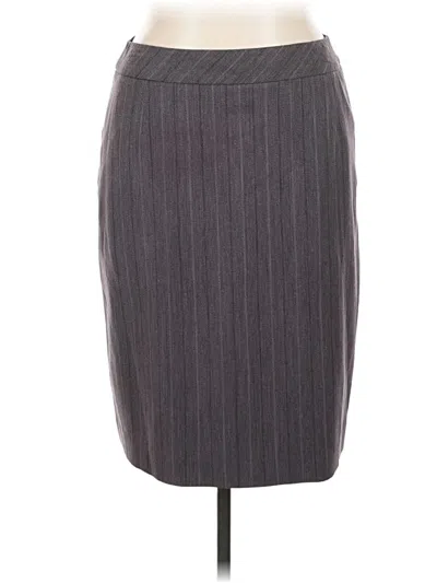 Pre-owned Norton Mcnaughton Formal Skirt In Gray
