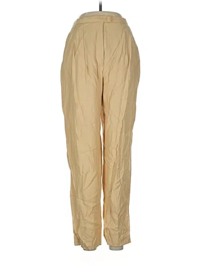 Pre-owned Norton Mcnaughton Khaki Pant In Gold