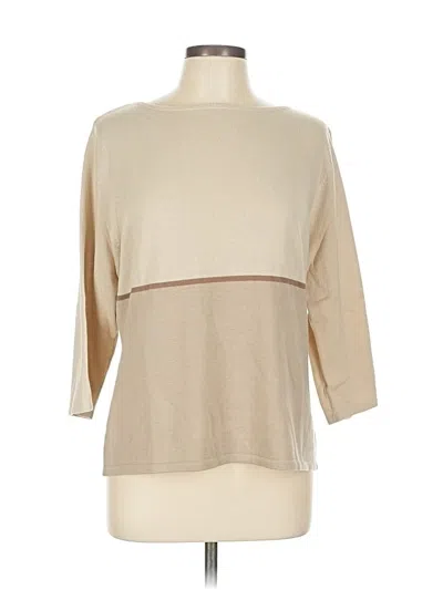 Pre-owned Norton Mcnaughton Pullover Sweater In Brown