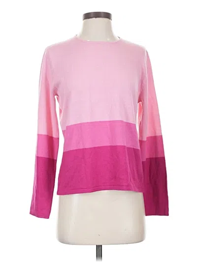 Pre-owned Norton Mcnaughton Pullover Sweater In Pink
