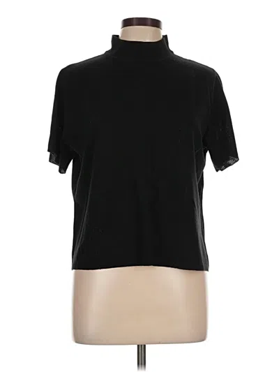 Pre-owned Norton Mcnaughton Turtleneck Sweater In Black