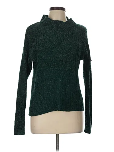 Pre-owned Norton Mcnaughton Turtleneck Sweater In Green