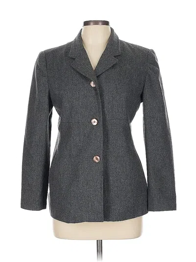 Pre-owned Norton Mcnaughton Wool Blazer Jacket In Gray