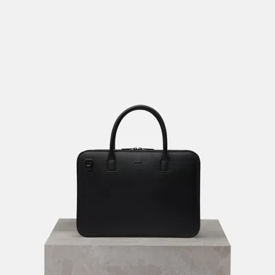 Nortvi - Briefcase - Black - Premium And Exclusive - 17 Inch Laptop Compartment