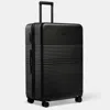 Nortvi - Large Check-in Suitcase - Midnight Black - 75 X 50 X 31 Cm - 100 Litres