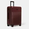Nortvi - Medium Check-in Suitcase - Burgundy - 67 X 45 X 27 Cm - 77 Litres