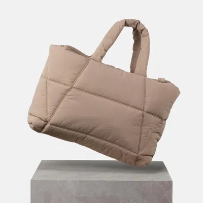 Nortvi - Puffer Bag - Beige - Fashionable And Sustainable