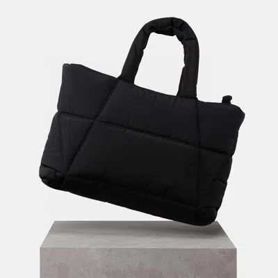 Nortvi - Puffer Bag - Black - Fashionable And Sustainable