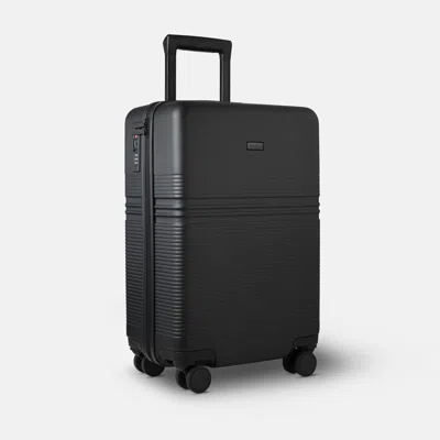 Nortvi - Carry-on Suitcase - Cabin Size S - Midnight Black - 55 X 35 X 20 Cm - 35l