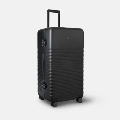 Nortvi – Large Suitcase – Trunk – Black – 80 X 40 X 35 Cm – 120 Liters