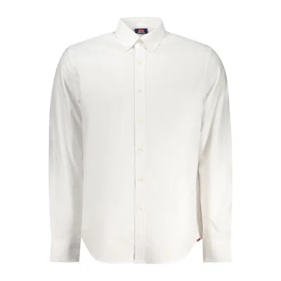 Norway 1963 Bianco Cotton Mens Shirt In White