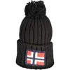 Norway 1963 Black Marabou Men Cap In Black