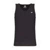 Norway 1963 Black Cotton Men Tank Top In Black