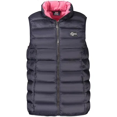 Norway 1963 Black Polyamide Women Jacket In Blue