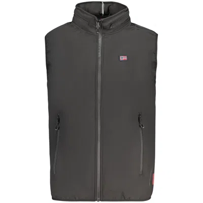 Norway 1963 Black Polyester Mens Vest