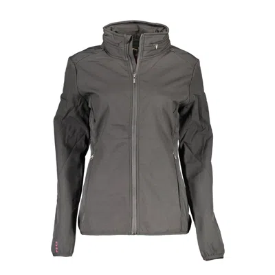 Norway 1963 Black Polyester Women Jacket In Gray
