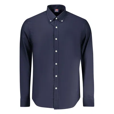 Norway 1963 Blu Cotton Male Shirt In Blue